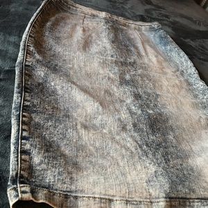 Women’s High Waisted Denim Skirt